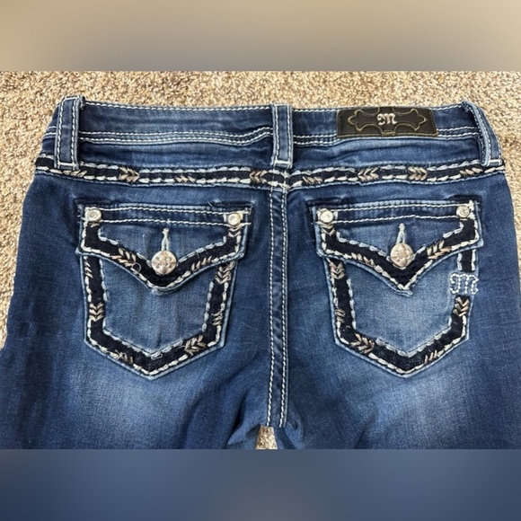 Miss me girls capri size 16 raw hem - Picture 3 of 11